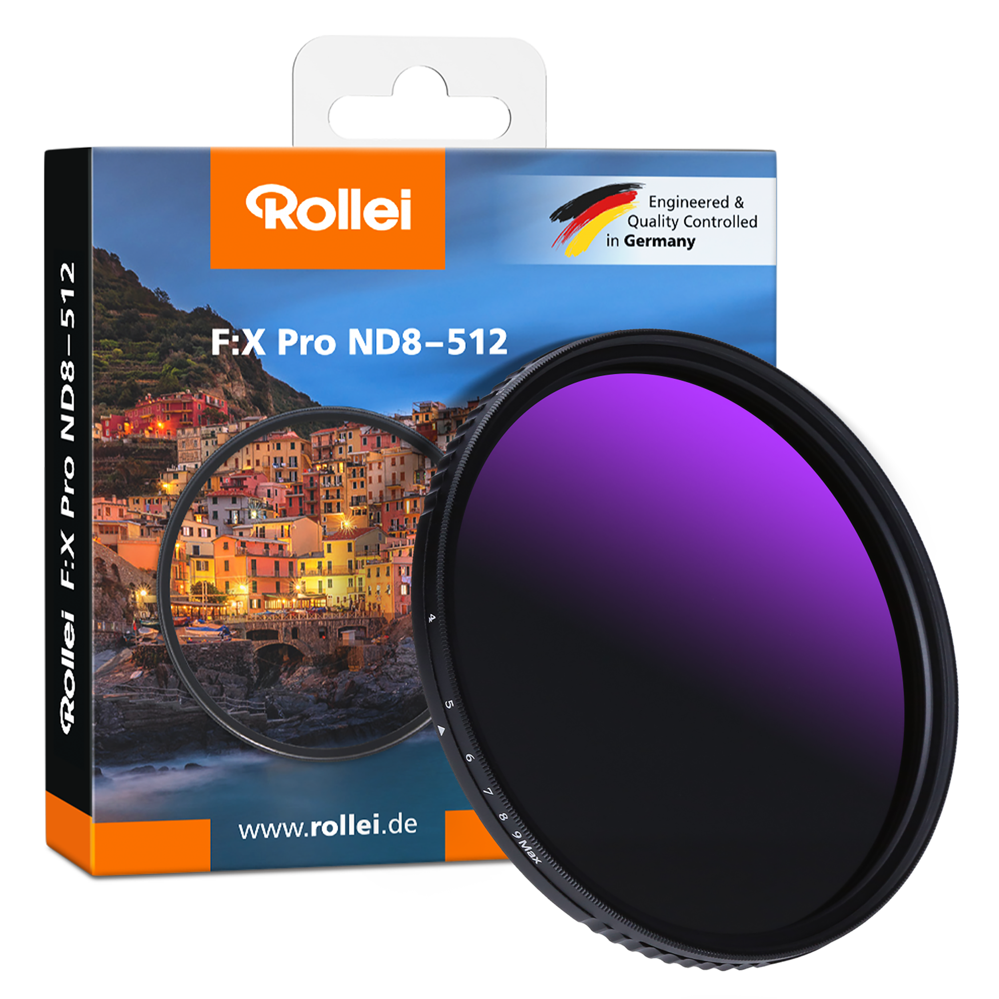 F:X Pro Variabler Filter ND8-512 - 77 mm