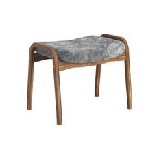 Lamino Pall Valnöt Oljad - Scandinavian Grey Fårskinn