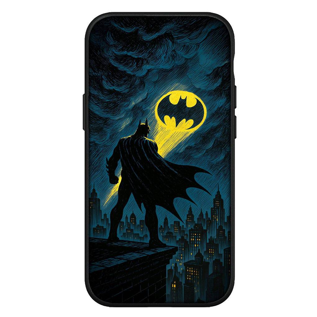 for Motorola Moto Edge 70 60 50 G54 G86 Samsung Galaxy S25 iPhone 17 16 15 Redmi Note 14 13 Pro Max Phone Case Anime Bruce Wayne Batmans Bat Man Cover for Moto Edge 30 Fusion bolus