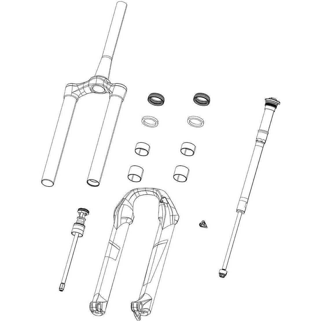 Rockshox Reba B1 Airspring 100mm