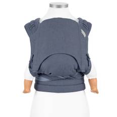 Fly Tai - Mei Tai Baby Carrier - Chevron - denim blue - Baby