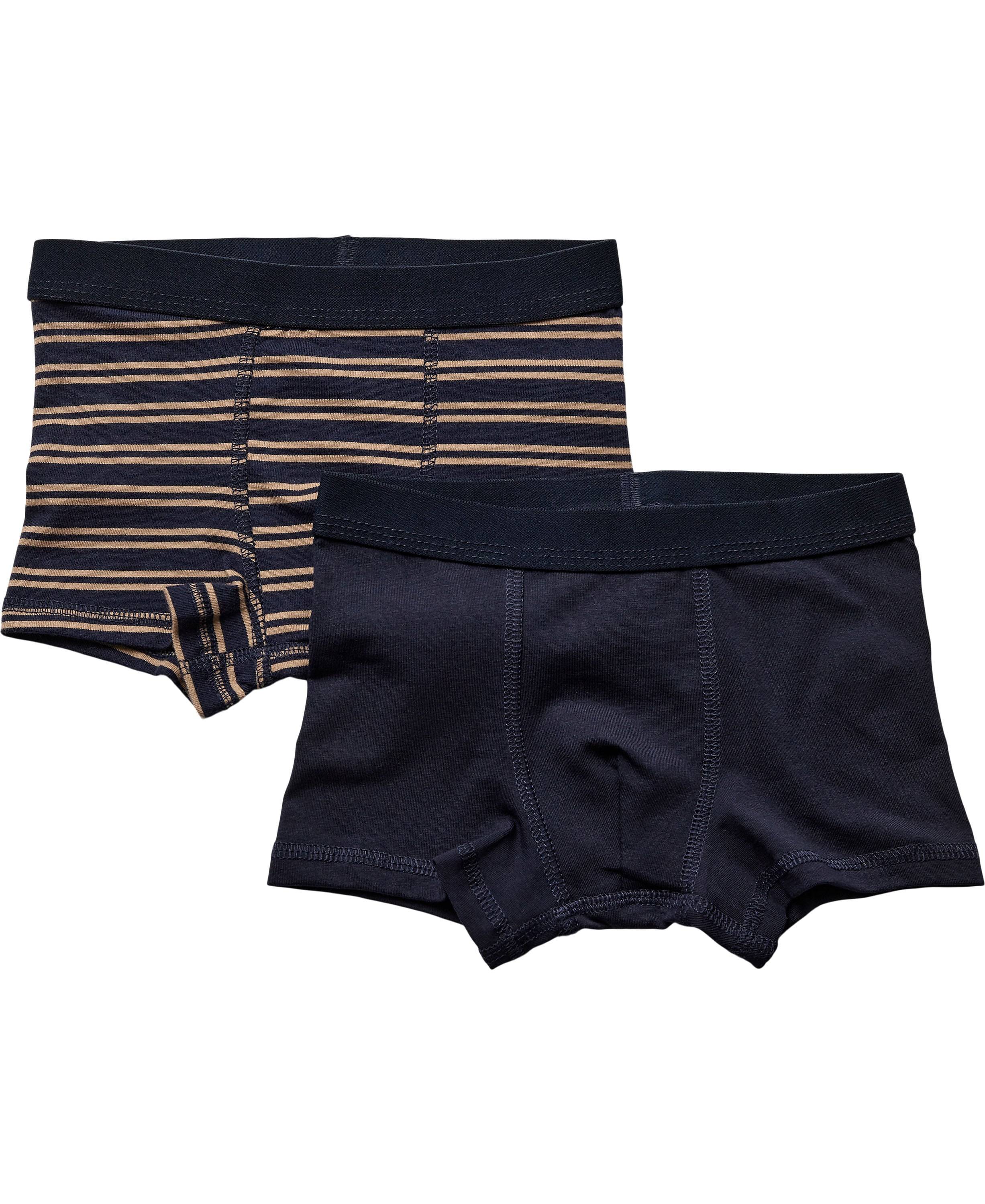 Magasin Boys Boxers 2pack Str 1213 år / 152158 cm Navy Blazer / Cartouche Stripe Underbukser Bomuld.