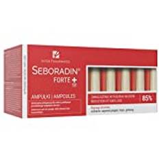 Seboradin Forte Serum for Hair Growth and Anti-Hair Loss, Treatment of Both Chronic Hair Loss and Thinning Hair, with Natural Extracts and Vitamins, Ampoules, (14 x 5 ml)