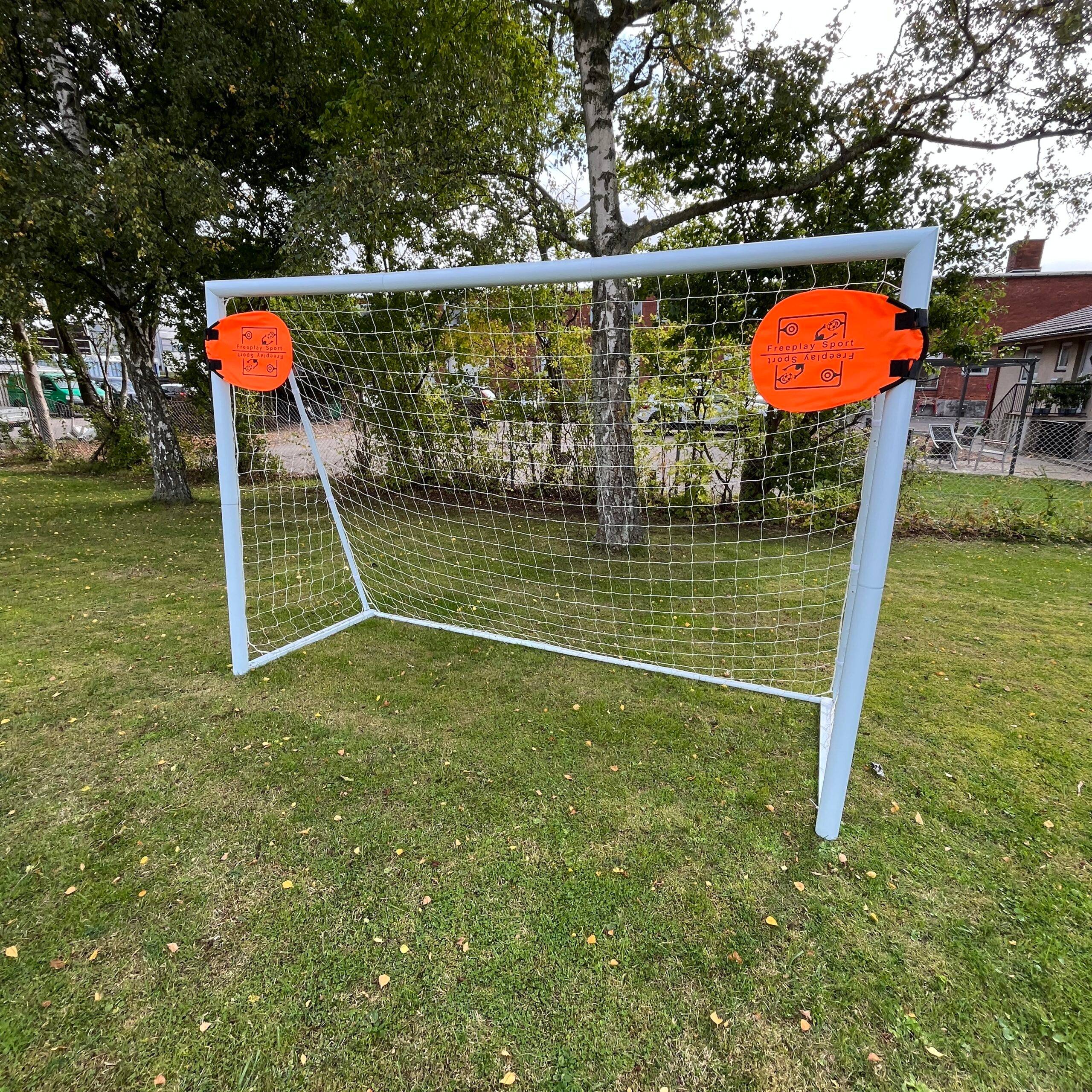 2 stk Freeplay Scoremore TargetPad til Fodboldmål - Orange.