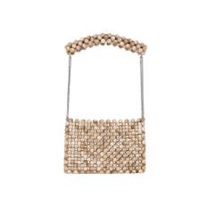 FELIPA Handväska ljusbeige / mörkbeige