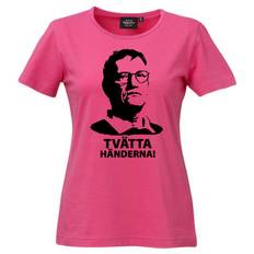 Tegnell T-shirt Tvätta Händerna | Dam - Cerise - S