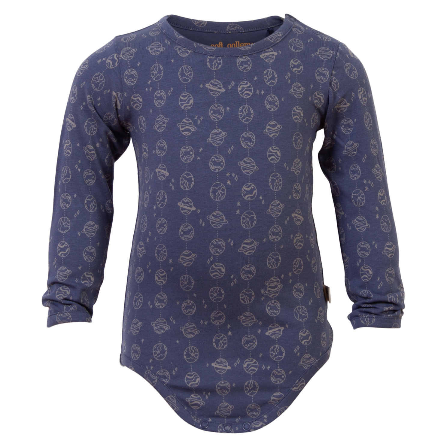 Soft Gallery Baby Body i økologisk bomuld - Blue Indigo - 6M