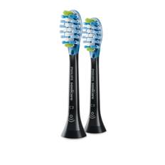 Philips Sonicare C3 Premium HX9042. 2x Tandbørstehoveder. Sort