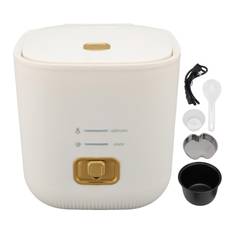 Mini Rice Cooker One Button 1.2L Portable Rice Cooker With Keep Warm Function Anti Stick Pot for 1 L grön