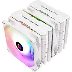Thermalright Peerless Assassin 120 White ARGB CPU-Luftkühler, 6 Heatpipes, zwei 120-mm-TL-C12W-S-PWM-Lüfter, Aluminium-Kühlkörperabdeckung, AGHP, für AM4/AM5/Intel LGA 1851/1700/1150/1151/1200/2011