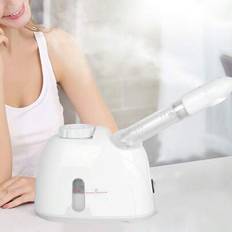 KSKIN Portable Face Steamer för hembruk Skönhet Ansiktsspruta Spa Steamer Nano Facial Steamer - Vitt (En-Storlek)
