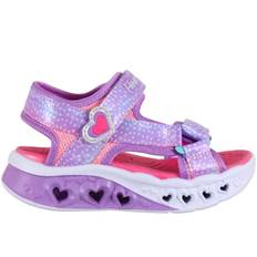 Skechers lights flutter hearts sandal twilight dash str. 29