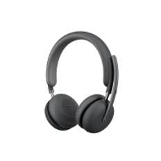 Logitech Zone Wireless 2 - Headset - på øret - Bluetooth - trådløs - aktiv støjfjerning - grafit - Certified for Microsoft Teams