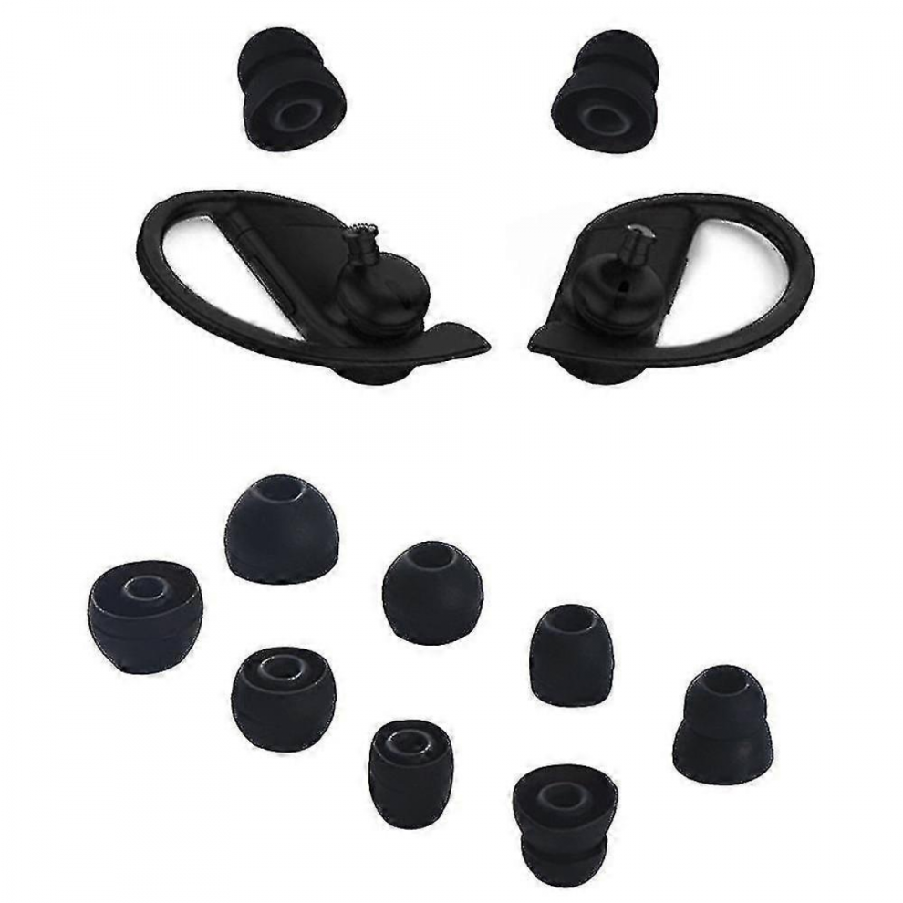 par silikone ørepropper, ørepropper, udskiftningsblødt cover, kompatibel med Beats Powerbeats Pro