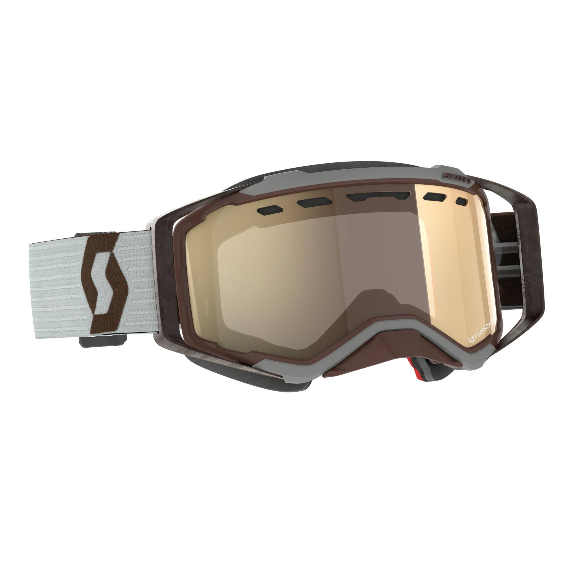 SCOTT PROSPECT SNOW CROSS LIGHT SENSITIVE GOGGLE Grey/Brown outlet