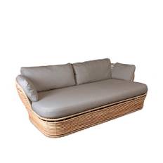 Cane-Line - Basket Natural/Taupe - Udendørs sofaer - Søren Rose Studio