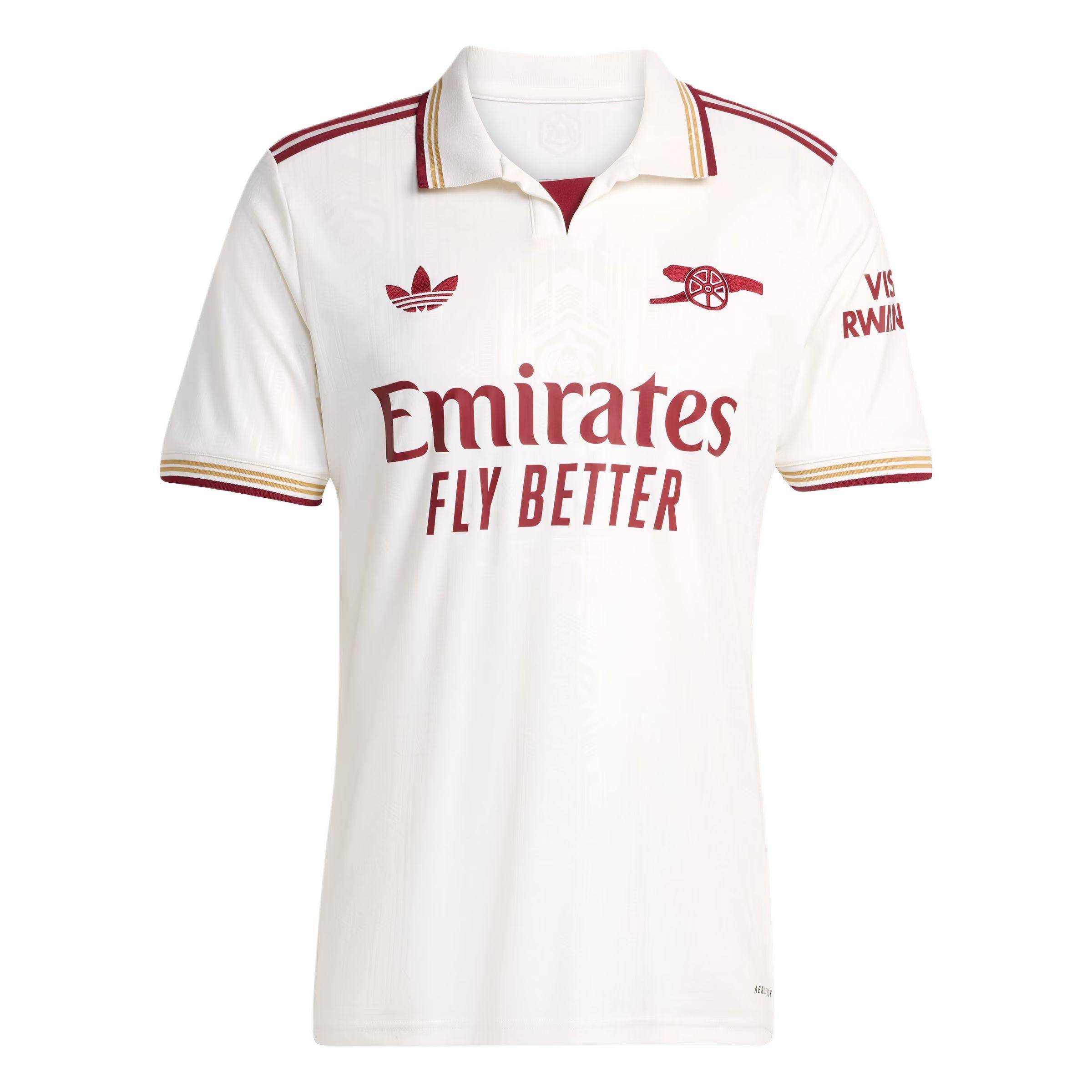 Adidas Free Shipping With AdiClub Arsenal 25/26 Third Jersey JI9556 cm white