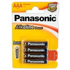 2 Stk. Panasonic Alkaline C Batterier