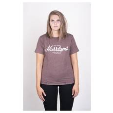 SQRTN GREAT NORRLAND T-SHIRT - BROWN HEATHER