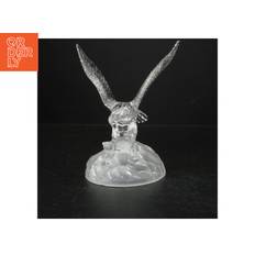 Vintage Fransk Krystal Glas Ørn fuglefigur