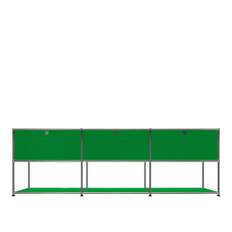 USM - USM Haller 2 Sideboard, USM Green - Sideboards - Grön - Metall