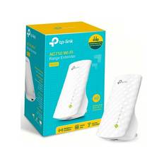 TP-Link RE200, Trådlös Repeater/Accesspunkt (V5), 750Mbps, OneMesh, RJ45, 802.11a/ac/b/g/n - Vit