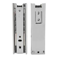 2pcs 5in Mini Short Drawer Slides Furniture Guide Rail Full Extension Kitchen Cupboard Hardware