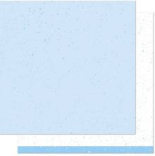 Lawn Fawn Spiffy Speckles Double-Sided Cardstock 12X12 - Robins Egg