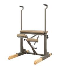 Hegren Talma 62CH Pilates Chair - Black Frame/Cognac Upholstery