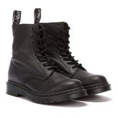 Dr. Martens 1460 Pascal Mono Virginia Womens Black Boots - UK 3 / EU 36 / US 5