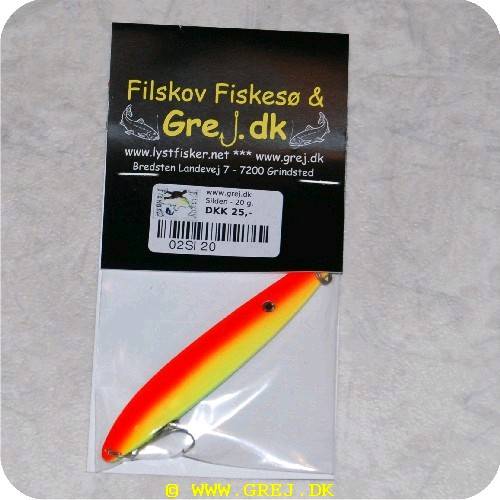 Silden - 20g - Farve: Orange/gul