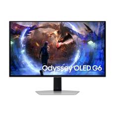 27" Samsung Odyssey OLED G6, OLED 2560x1440, 0,03 ms, 360Hz FreeSync Premium Pro, HDR10+, höjdjusterbar, pivot, 2xHDMI/DP, USB 3.2-hubb