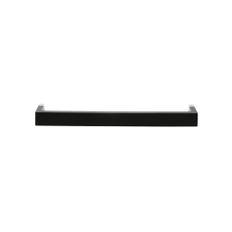 Kartell - Rail Towel Rack 45 cm Black Opaque - Håndklædeophæng - Ludovica + Roberto Palomba - Sort