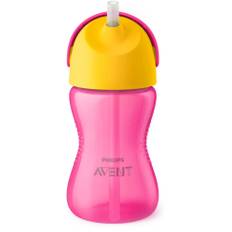 Philips Avent Sugrörsmugg 300ml, Rosa