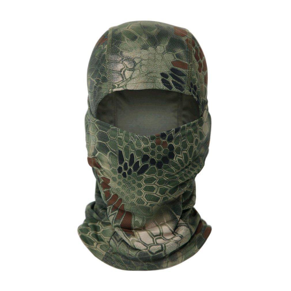 Taktisk mask Airsoft Helansikte Balaclava Paintball Cykling Cykel Fotvandring Scarf Fiske Snowboard Ski Masker Huva Mössa Män Kvinnor