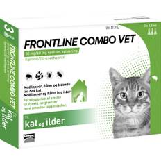 Frontline Combo Vet - Til kat og ilder - 3 pipetter