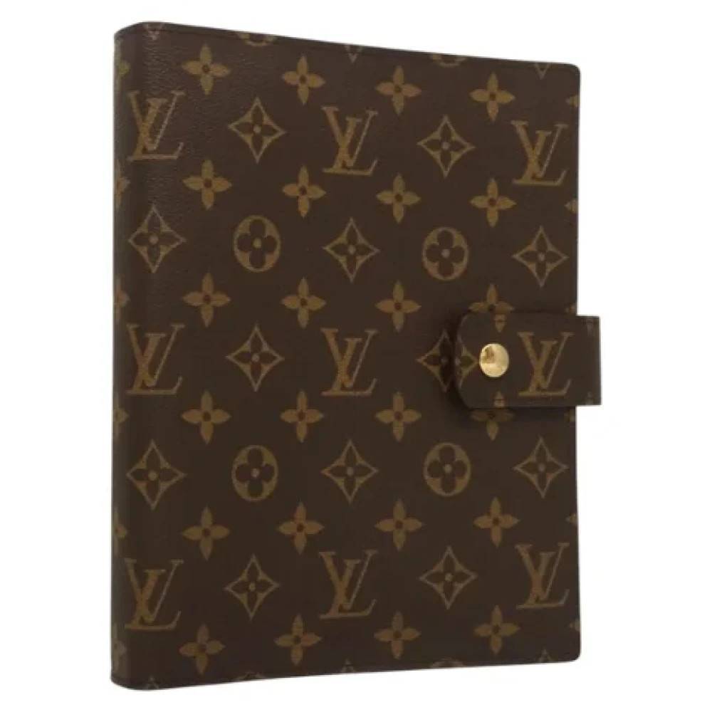 Louis Vuitton Vintage Pre-owned Canvas bolig - Vintage - Dame - Brun - ONE SIZE - Tyl
