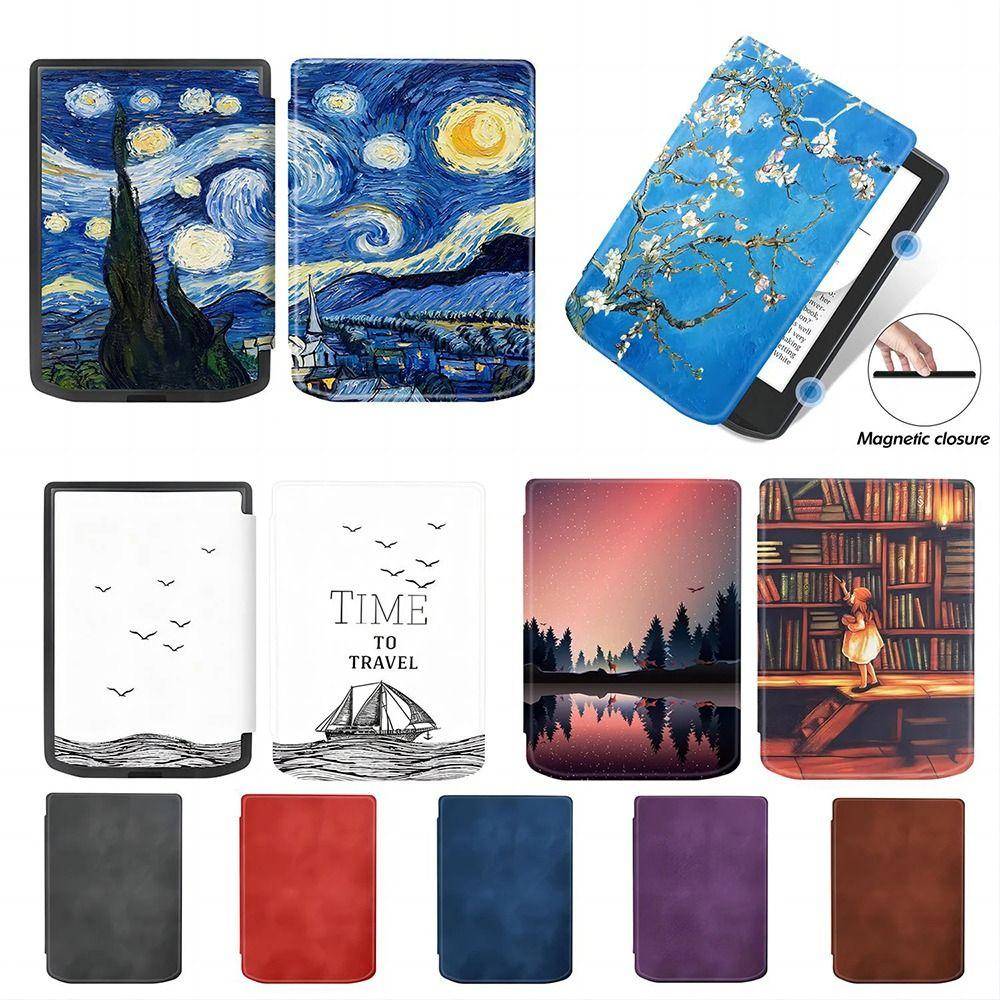 Mjukt e-bokfodral Ultratunt Skyddsskal PB 629/634 Funda för Pocketbook Verse/Verse Pro