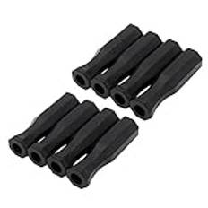 MUSISALY Ergonomiskt Grepp Foosball Bord Handtag Täcker 8 Delar Plast Fotboll Machine Handtag