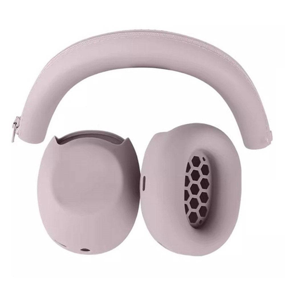 Silikon Fodral för Sony WH-1000XM6 Hörlurar - Rosa.