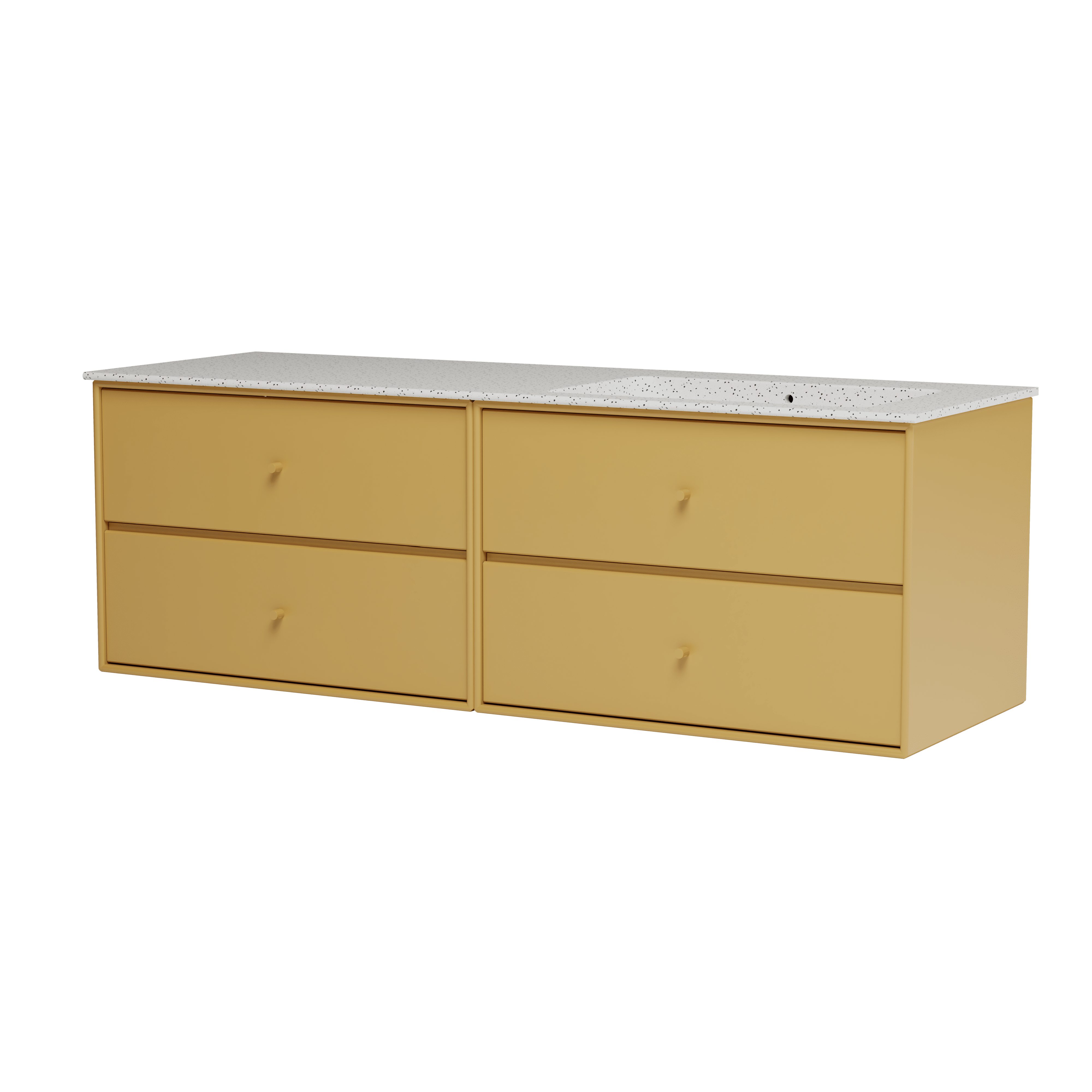 Montana Basin SU2402 – badmodul med vask, 141 cm Cumin - Jacobsen Plus