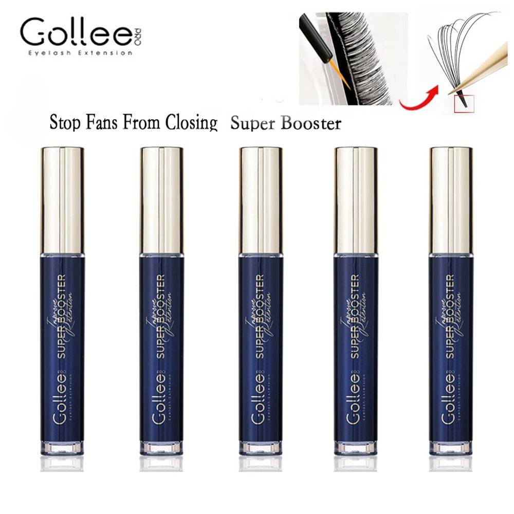 Gollee Super Booster Accelerator for Eyelash Adhesive Stop Fans From Closing Lash Make Fans Bonder Glue Help Adhesive wholesale