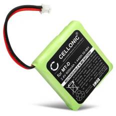 CELLONIC® uppladdningsbart 5M702BMX batteri för AVM Fritz Fon MT-D, Audioline Slim DECT 500 502 580 582, Telekom Sinus 201 trådlös telefon - telefonbatteri, ersättningsbatteri