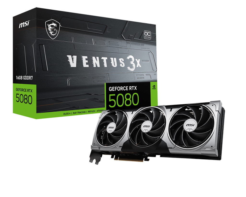 GeForce RTX 5080 16G VENTUS 3X OC