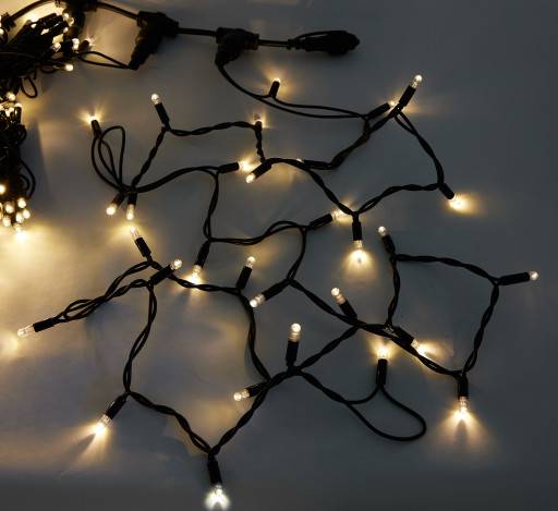 ZA-ZA Twilight LED Lysgardin, 600 varmhvid, 230V, 2x3m, sort