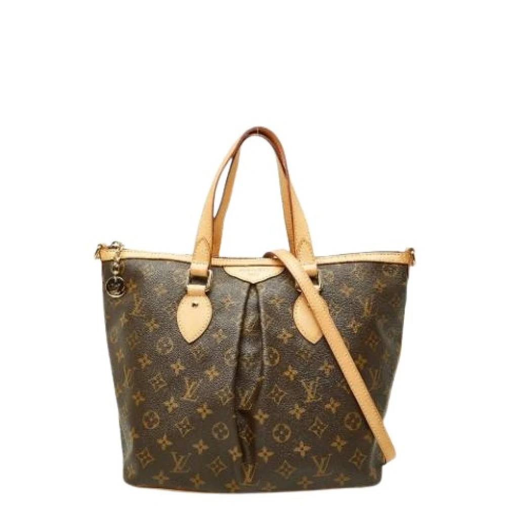Louis Vuitton Vintage Pre-owned Vintage Monogram Canvas Skuldertaske - Vintage - Dame - Brun - ONE SIZE - Uld