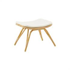 Sika Design Monet fodskammel - Naturel - inkl. B450 hvid hynde