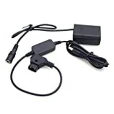 Fotga Power Adapter kabel för D-Tap Connector till Dummy Battery NP-FZ100 för Sony A7III A7RIII A9 ILCE-9 kamera