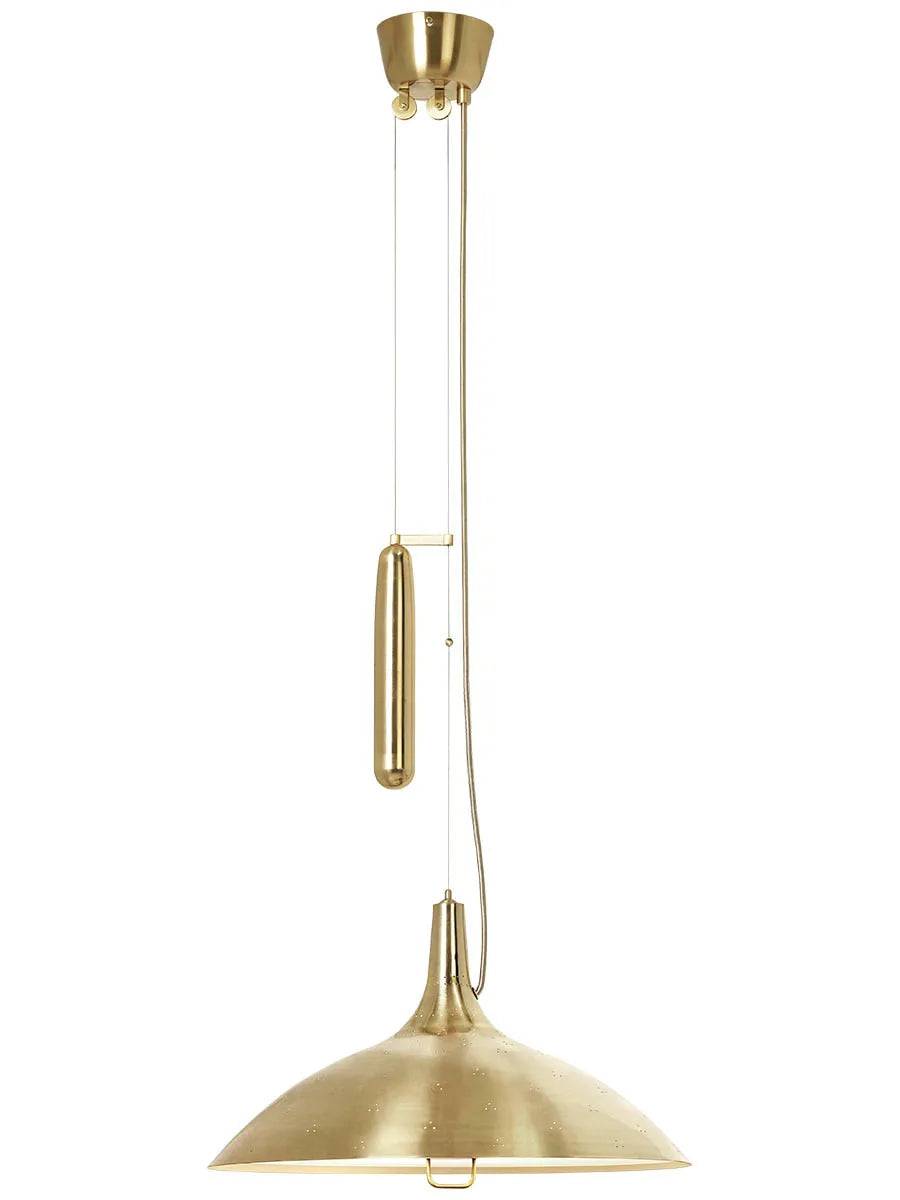 A1965 Pendel fra GUBI Polished Brass - Jacobsen Plus