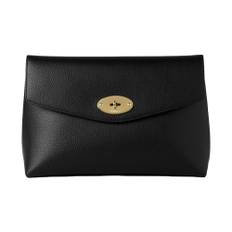 Mulberry, Väska, Dam, ONE Size, Läder, Klassisk Darley Pouch, Svart Läder - black (ONE SIZE)